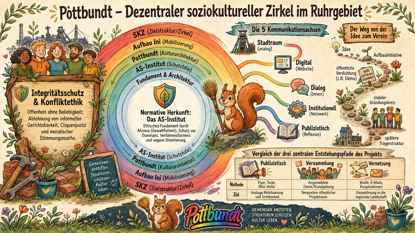 Infografik zur dezentralen SKZ-Perspektive von Pottbundt